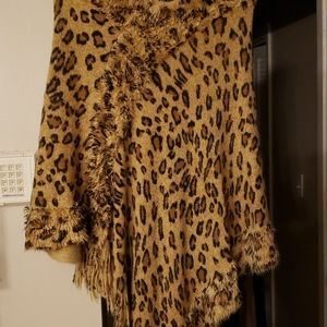 Cheetah Print Shawl